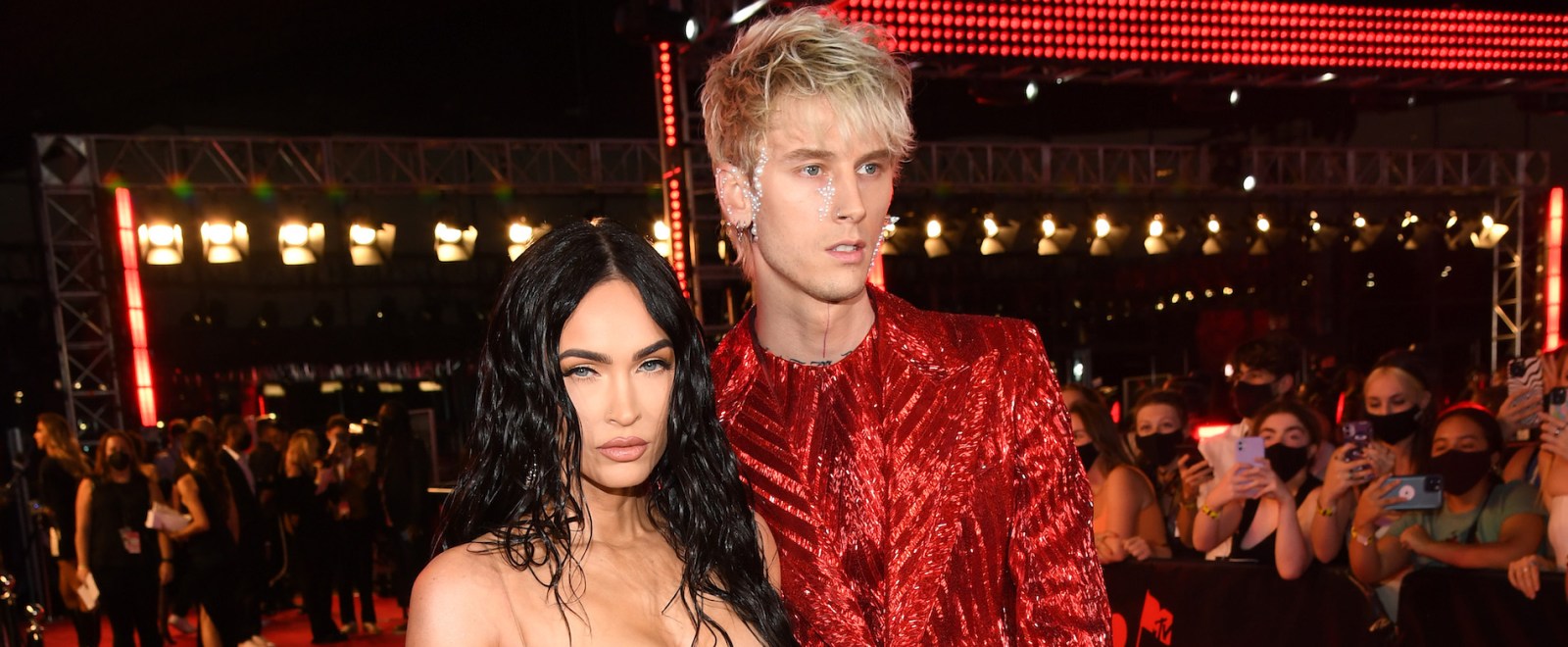 Megan Fox Machine Gun Kelly 2021 MTV Video Music Awards VMAs