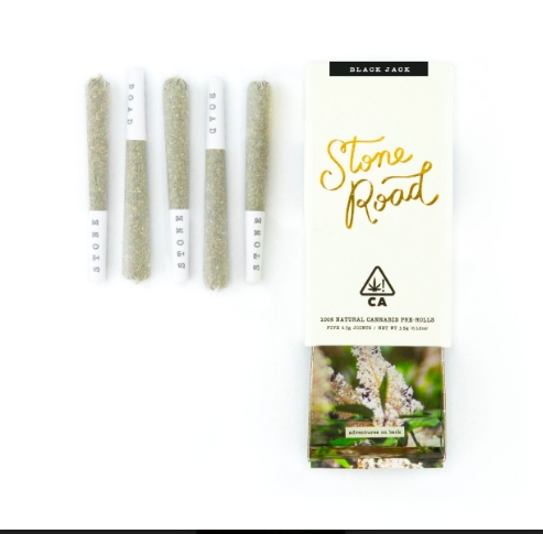 Stone Road Black Jack Pre-rolls