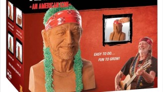 Now You Can Grow Your Own Willie Nelson Chia Pet
