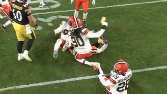 Jadeveon Clowney Got A 15-Yard Penalty For Ripping Off Chase Claypool’s Shoe And Throwing It