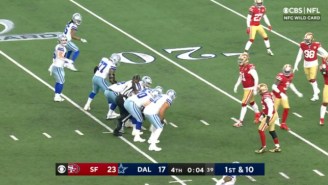 The Cowboys Couldn’t Spike The Ball Before The Clock Ran Out After A QB Draw With 14 Seconds Left