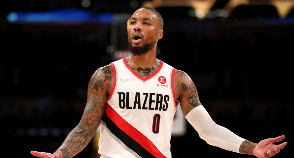 Damian Lillard était sur IG Live alors que “Miami” de Will Smith jouait