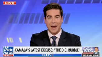 Jesse Watters’ Fox News Co-Hosts Rushed To Shush Him After He Went Off On Kamala Harris Having A ‘Typical Female Problem’
