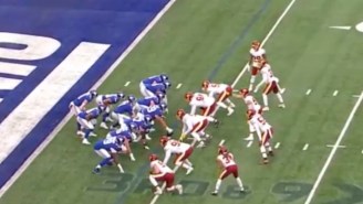 The Giants Ran A QB Sneak On 3rd And 9 And Shockingly It Did Not Work