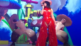 Katy Perry Brought Mushroom Penis Dancers To Her ‘When I’m Gone’ Performance On ‘Saturday Night Live’