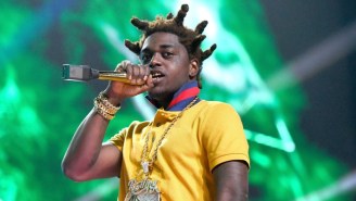 Kodak Black Said Happy Birthday To Donald Trump While Wearing A $10K Pendant Of The Former President Smoking A Blunt
