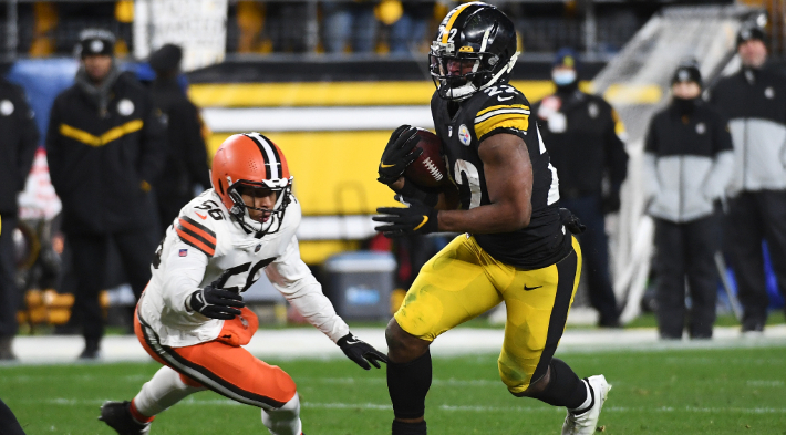 Najee Harris - Harris rides receiving to big overall numbers - Fantasy Index