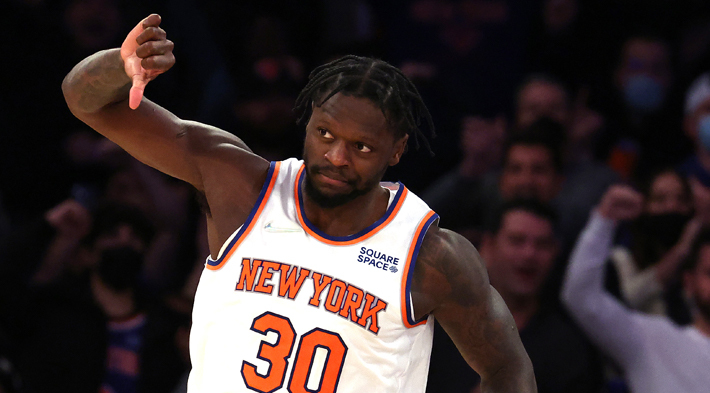 The ‘Inside The NBA’ Crew Ripped Julius Randle For Giving A Thumbs Down To Knicks Fans