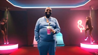 Rick Ross And DreamDoll’s Chaotic ‘Wiggle’ Video Features A Drive-Thru Strip Club