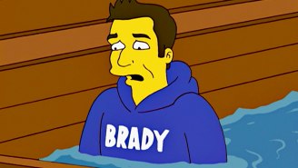 Tom Brady’s New Hoodie Is Straight Out Of An Episode Of ‘The Simpsons’