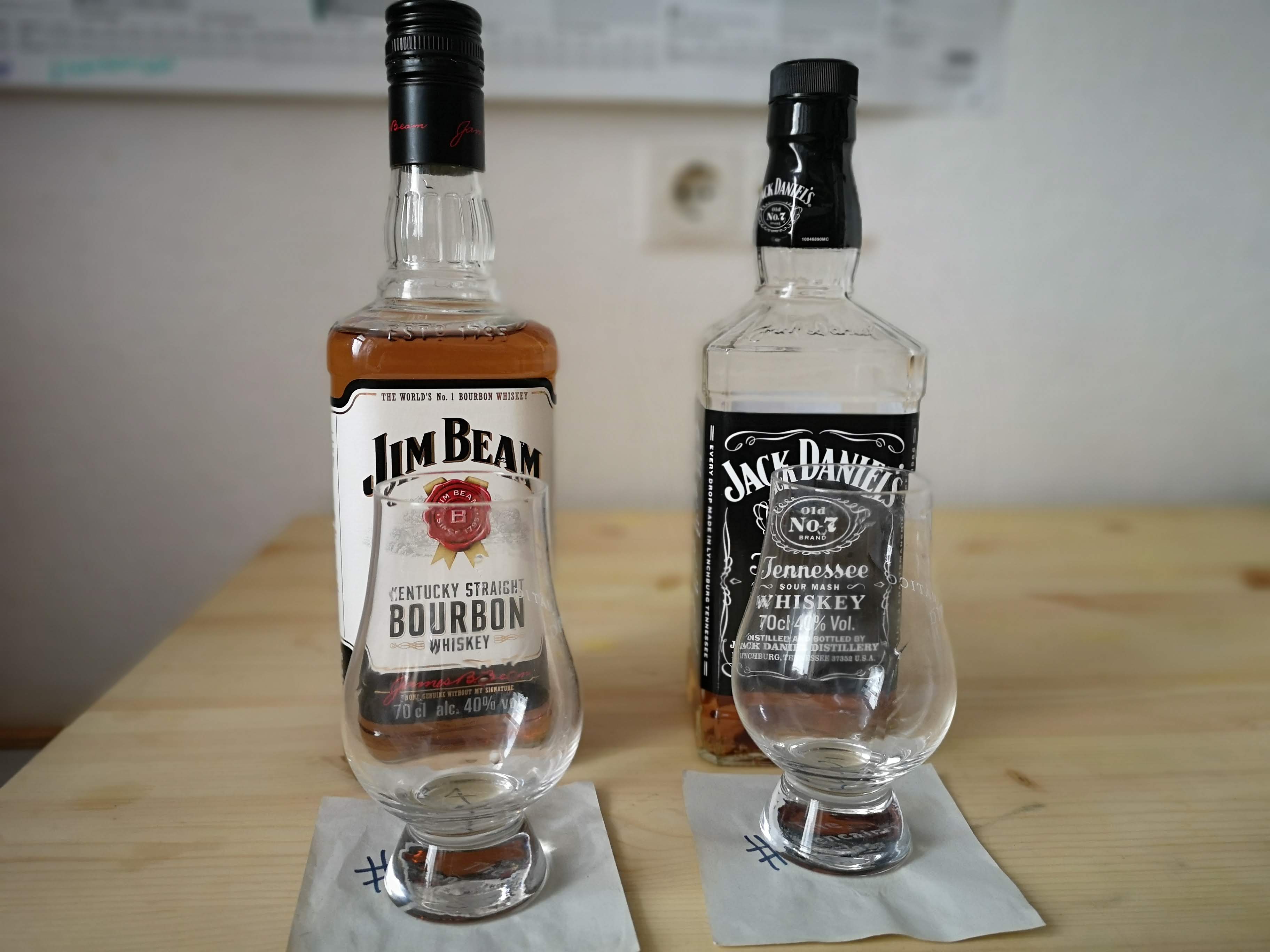 Jim Beam vs. Jack Daniel's