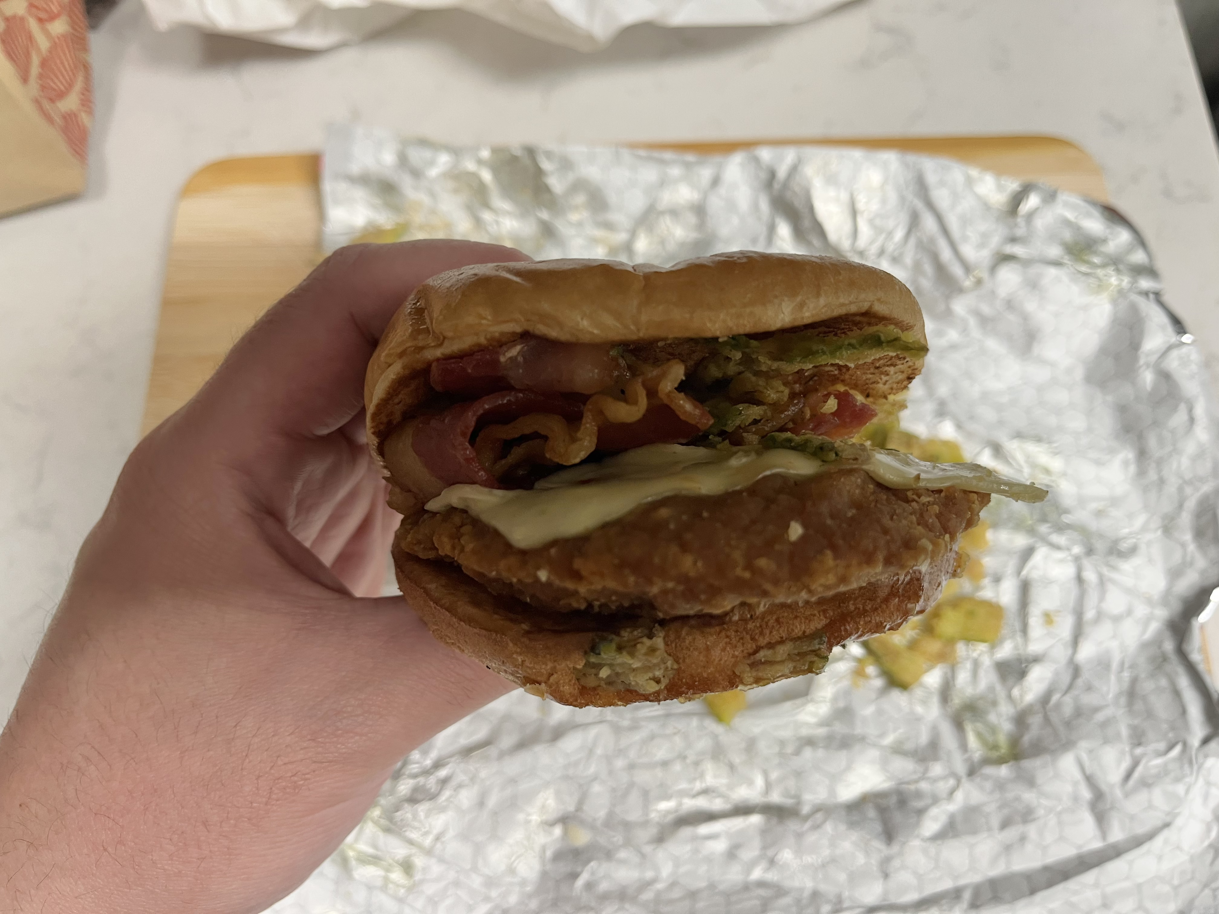 Wendy's Sandwich Review