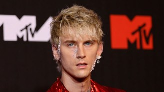 You Can (Virtually) Beat Up Machine Gun Kelly Soon As He’ll Be In ‘WWE 2K22’ As A Playable Wrestler