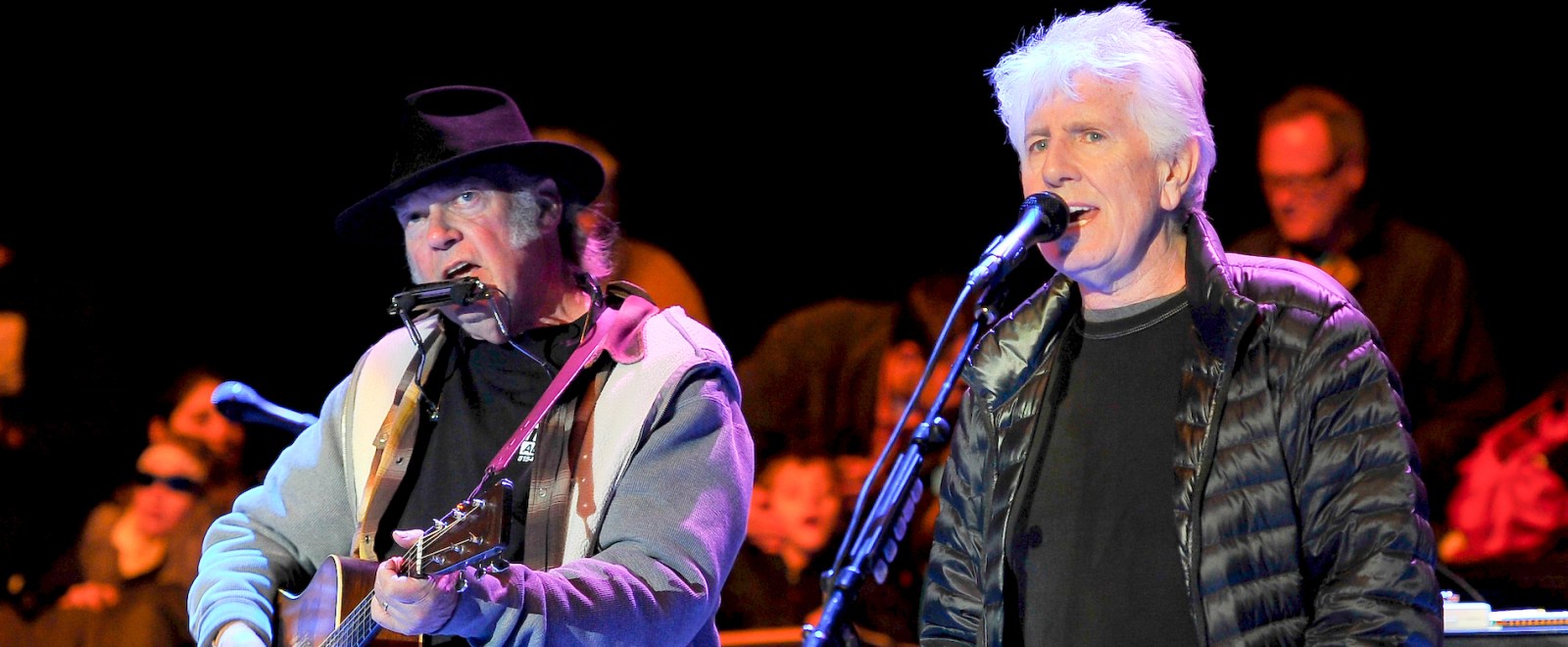 Neil Young Graham Nash 2013