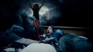 Dave Grohl’s Guts Get Purged By Demons In The Red Band Trailer For Foo Fighters’ ‘Studio 666’ Horror Film