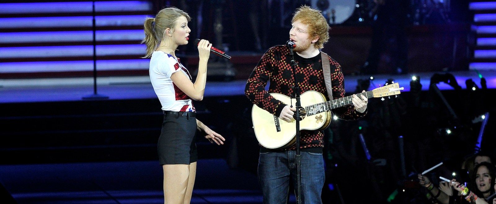 Taylor Swift Ed Sheeran 2014