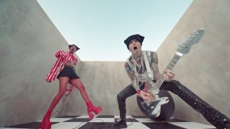Machine Gun Kelly And Willow Are Rocking Museum Exhibits In Their ‘Emo Girl’ Video