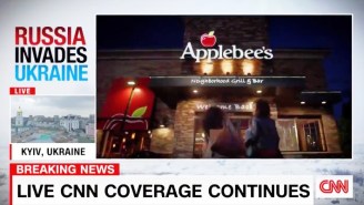 CNN’s Awkward Airing Of A Butt-Shaking Applebee’s Commercial During Ukraine Bombing Coverage Is Being Roundly Dragged