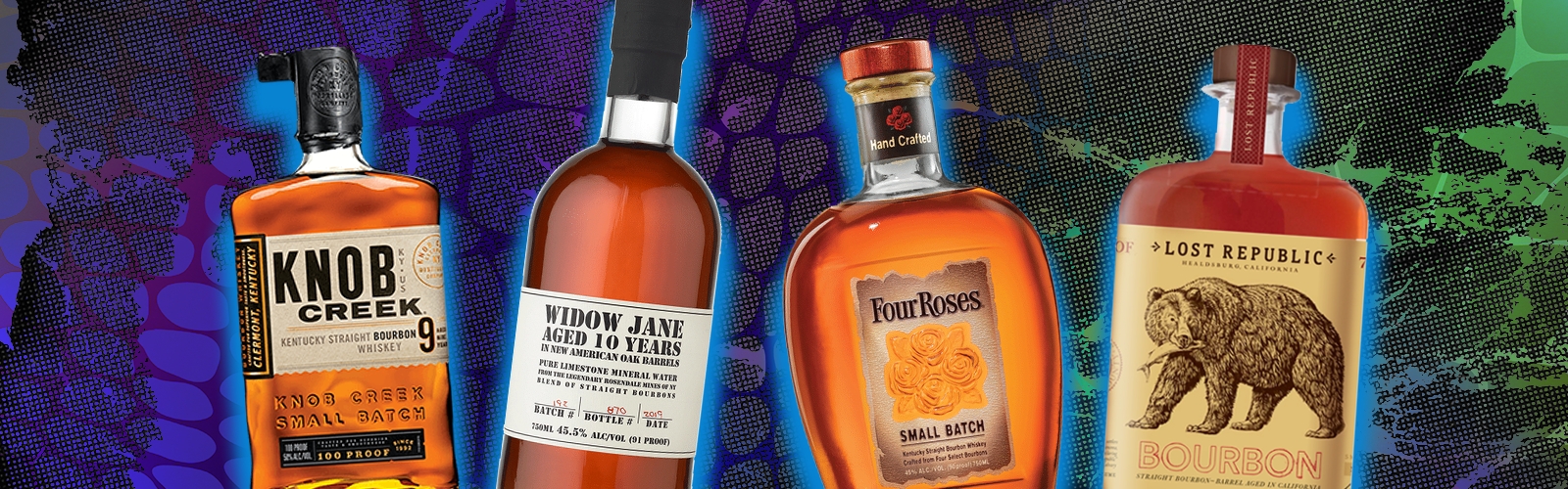 Knob Creek/Widow Jane/Four Roses/Lost Republic/istock/Uproxx