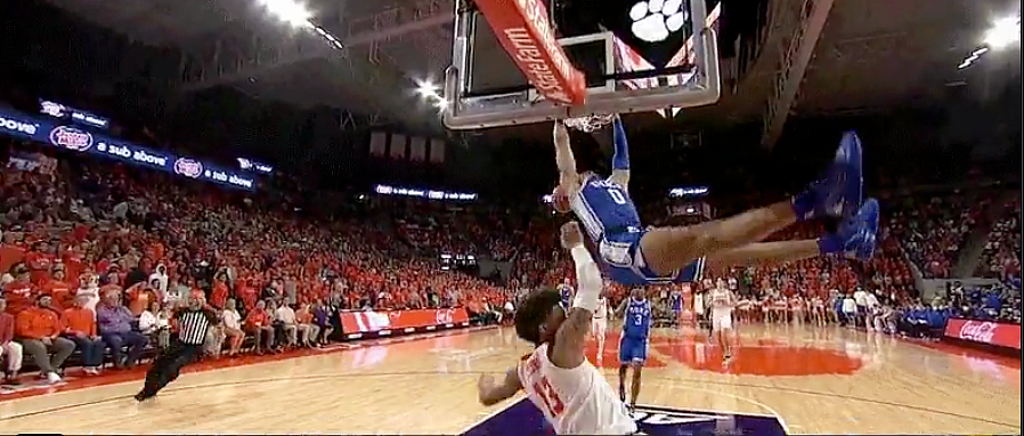 clemson duke flagrant