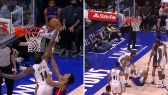Brandon Ingram Got Ejected After Blocking Frank Jackson And Then Bending Over And Screaming In His Face