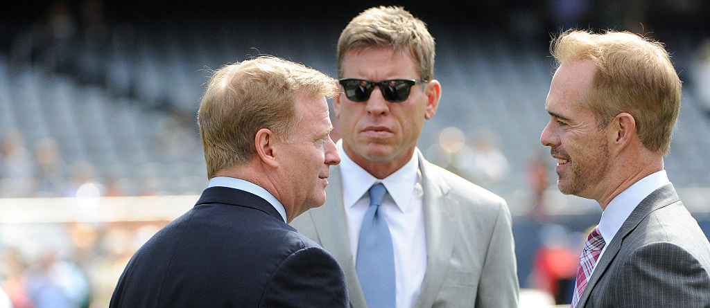 joe buck troy aikman roger goodell