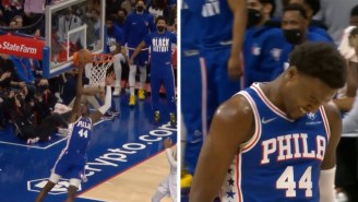 Sixers Big Man Paul Reed Went Up For A Dunk But Misjudged It And Missed A Layup