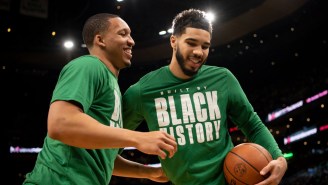 Jayson Tatum Had A Hilarious Explanation For Why He Wouldn’t Throw Grant Williams A Lob