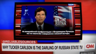 Russia Thanks Tucker Carlson, Steve Bannon, Josh Hawley And More Rightwingers For Their Support In A New Lincoln Project Parody