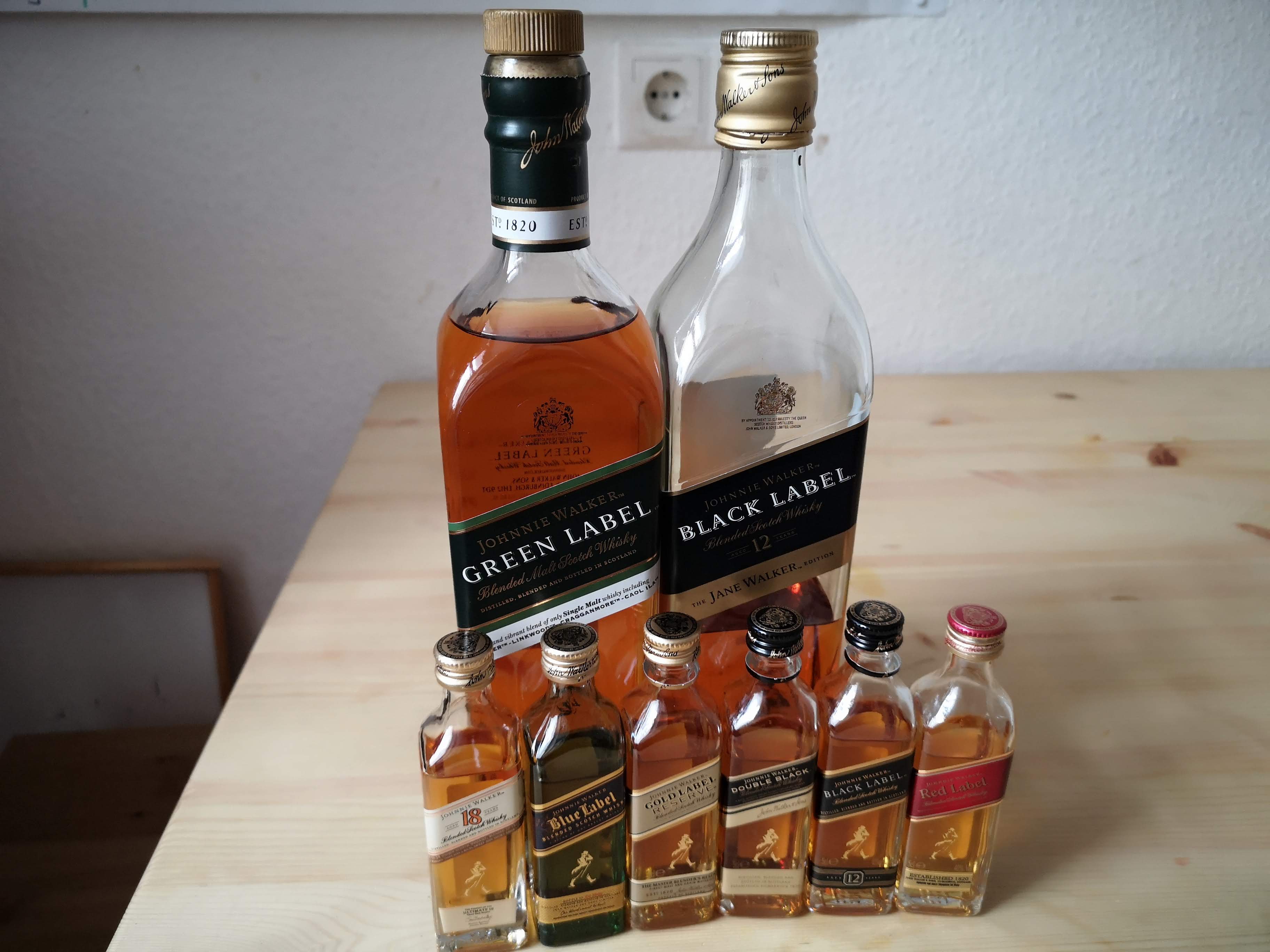 Johnnie Walker Blind Ranking