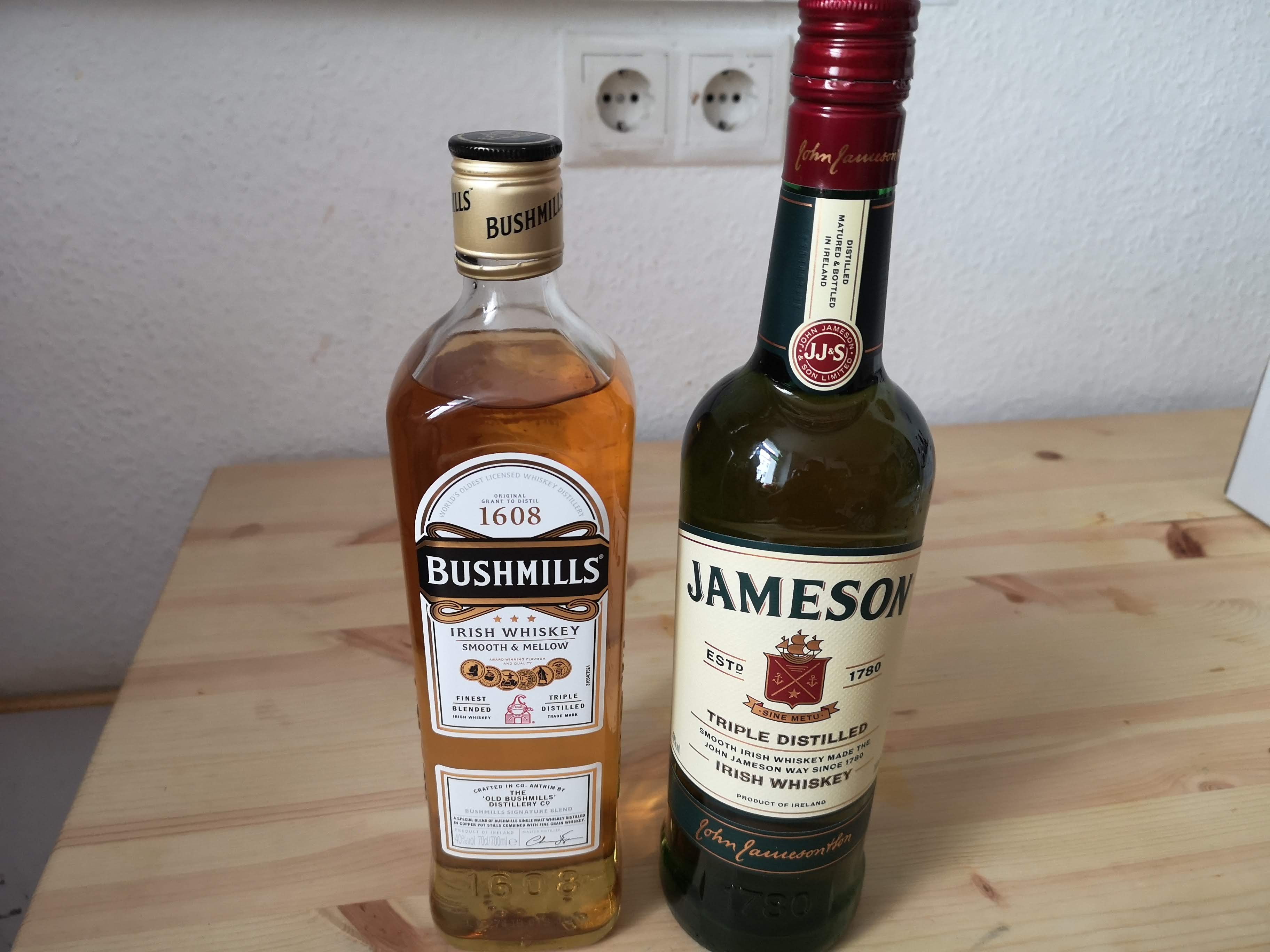 Jameson vs. Bushmills