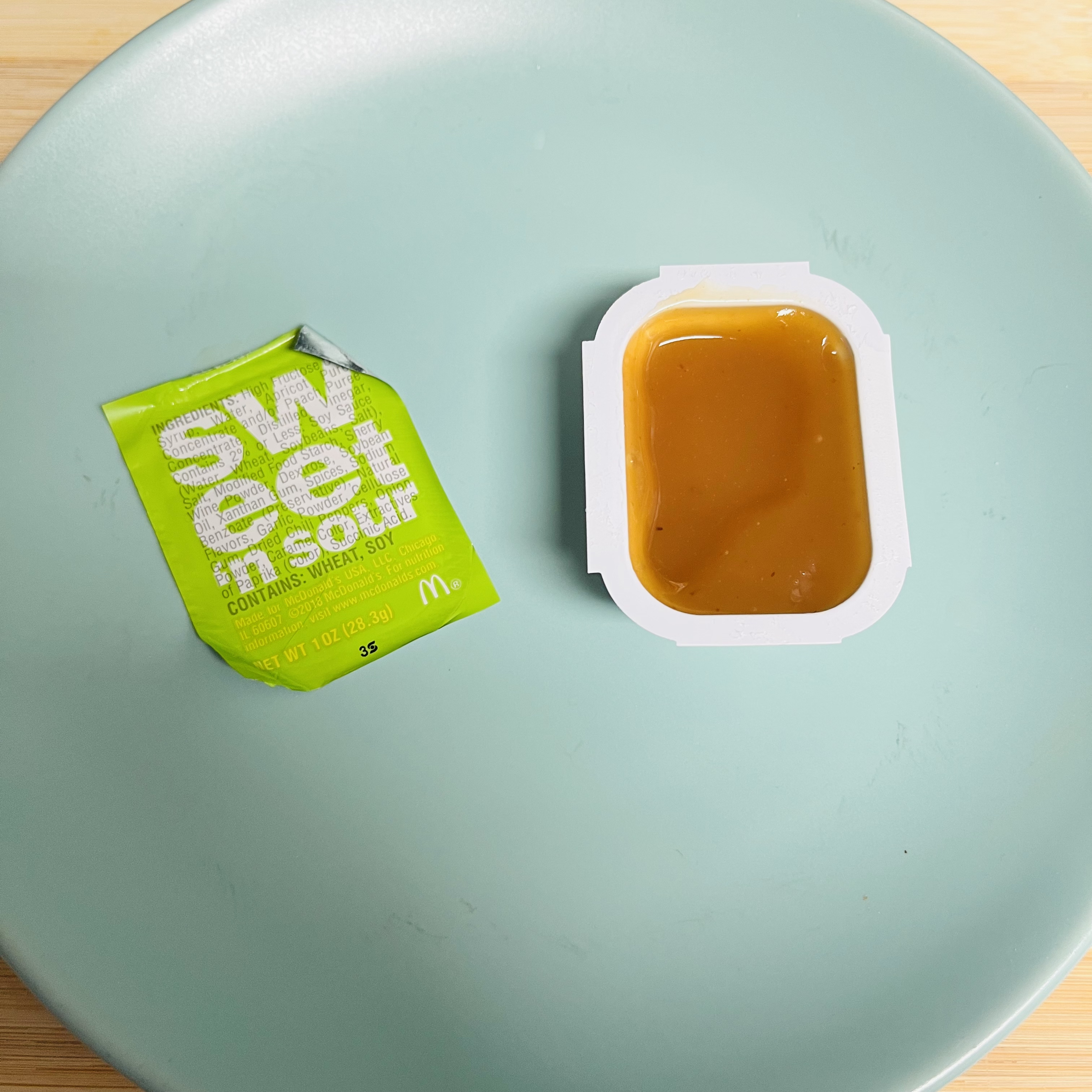 Mcdonalds Detroit Lions Box Sauce Ranking #mcdonalds #detroitlions #on, Mcdonald's