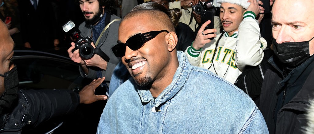 Kanye West 2022 Paris Fashion Week Kanye West 2022 Paris Fashion Week