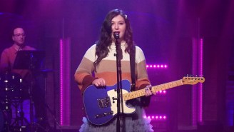 Lucy Dacus Gave A Warm Performance Of ‘Kissing Lessons’ On ‘Late Night’