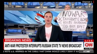 Marina Ovsyannikova, The Woman Who Interrupted Russian State TV To Tell Viewers ‘They’re Lying To You,’ Has Reportedly Sent ‘Shockwaves’ Through The Country