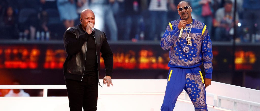 Dr. Dre and Snoop Dogg Super Bowl 2022