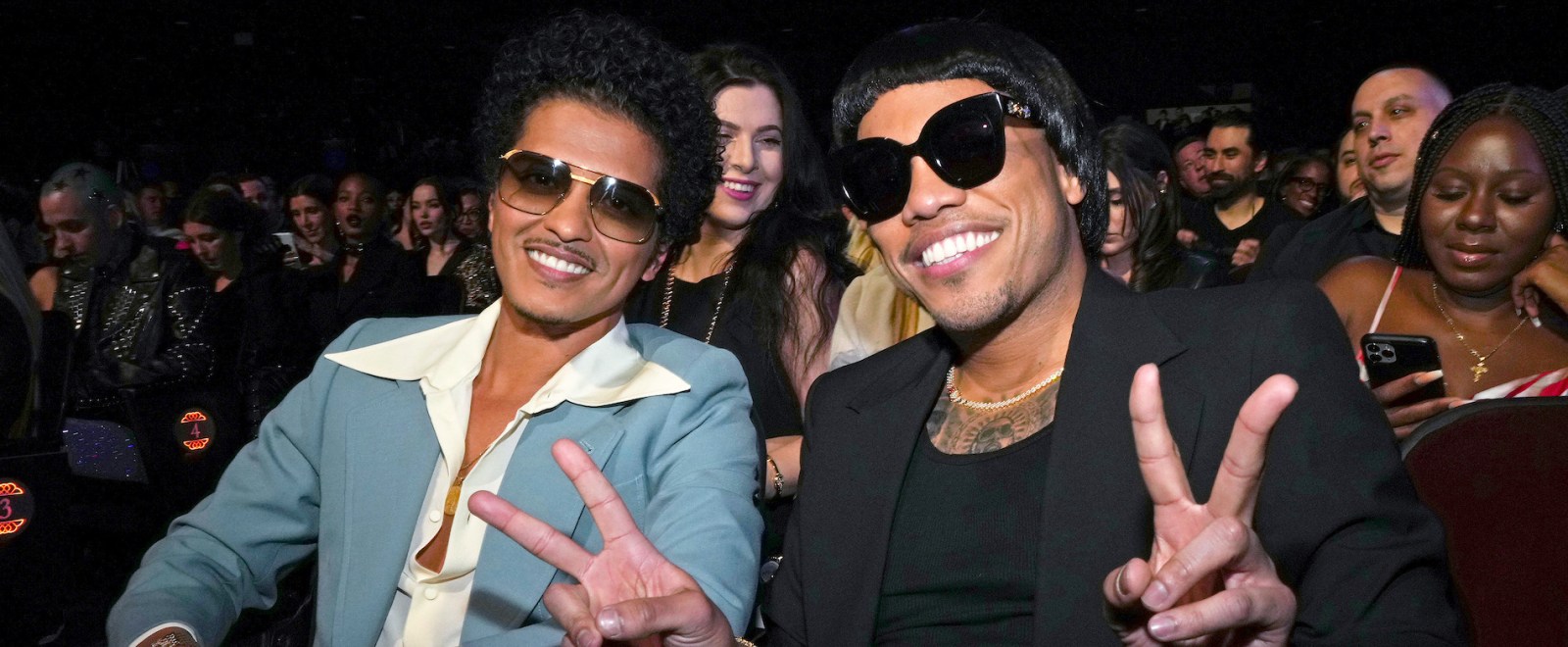 Silk Sonic Bruno Mars Anderson Paak 2022 iHeartRadio Music Awards