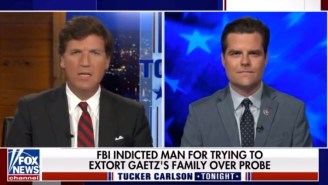 Tucker Carlson Had Matt Gaetz Back On His Show One Year After Their Infamously Cringey Interview