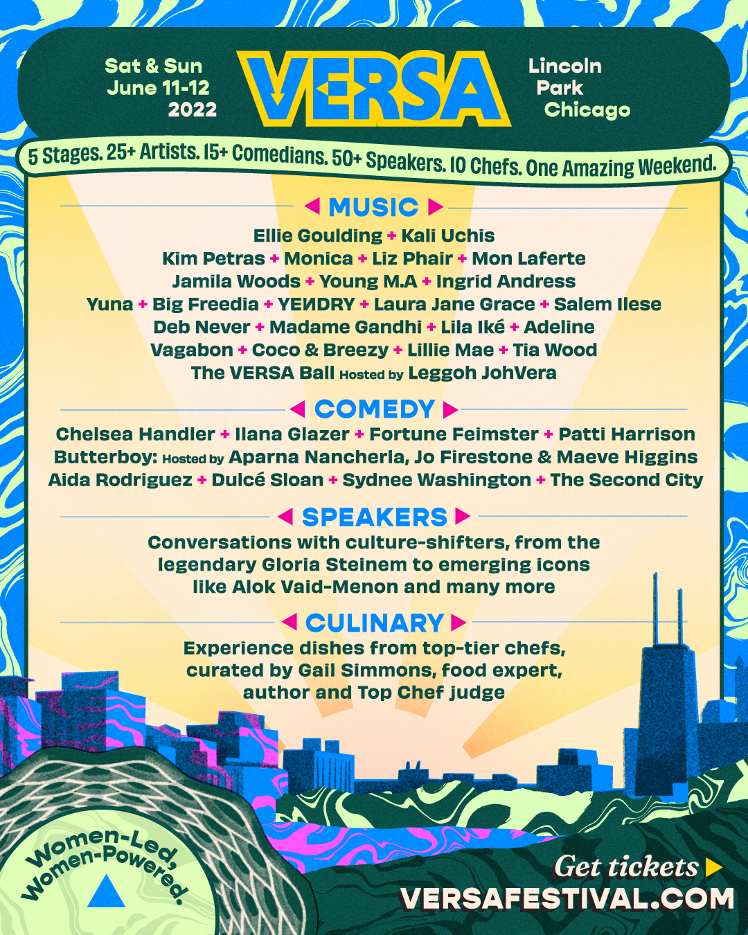 Versa Festival Line Up 2022