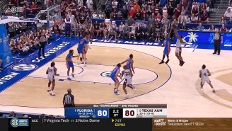 Texas A+M Stunned Florida In The SEC Tournament On A Game-Winning Three By Hassan Diarra