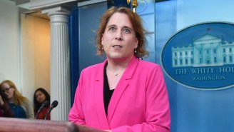 ‘Jeopardy!’ Mega-Champ Amy Schneider Visited The White House And Expressed Hope That Anti-Trans Bills Will Die Out