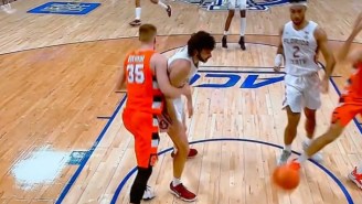 Syracuse’s Buddy Boeheim Got Suspended One Game For Punching FSU’s Wyatt Wilkes In The Stomach
