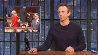 Seth Meyers Tore Into ‘Disruptive A**holes’ Lauren Boebert and Marjorie Taylor Greene For Their SOTU Shenanigans