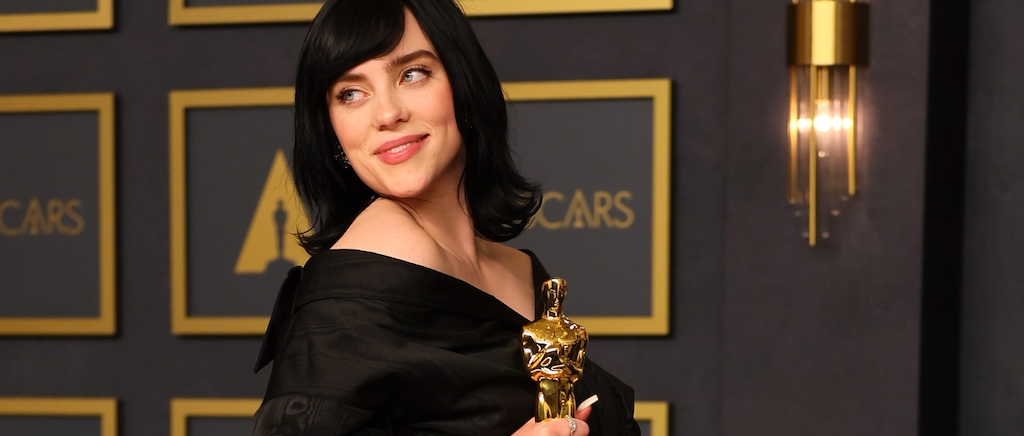 Billie Eilish No Time To Die Oscars 2022 Win