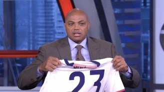 Charles Barkley Will Only Wear A USWNT Jersey ‘Because The Men Suck’