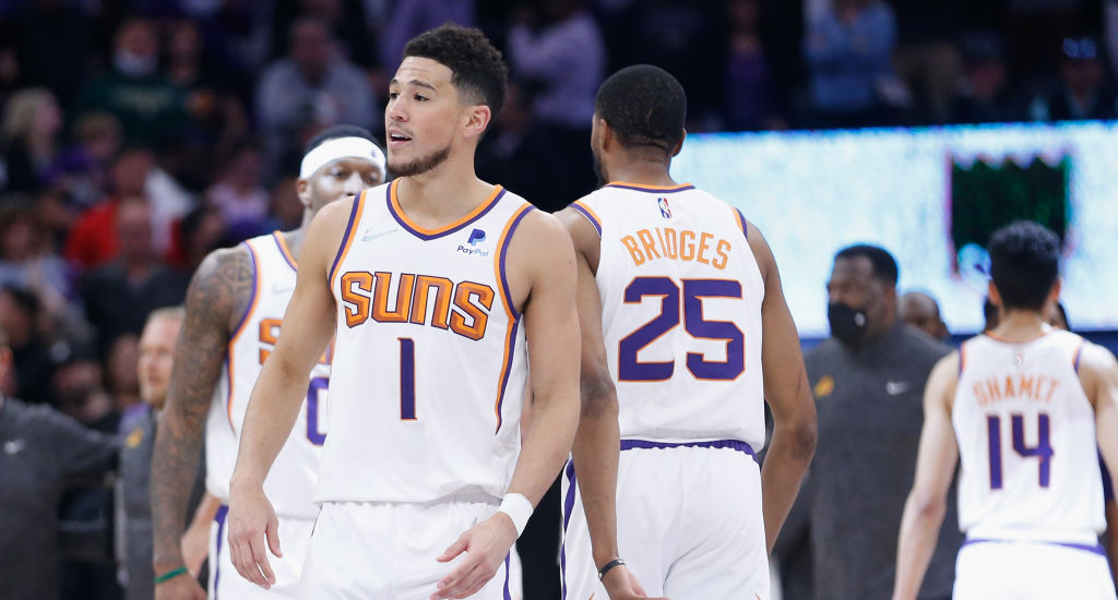 Suns guard Devin Booker out vs. Pelicans due to hamstring tightness