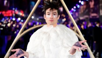 Ezra Miller Made Their First Public Appearance Since…All That At The ‘Flash’ Premiere