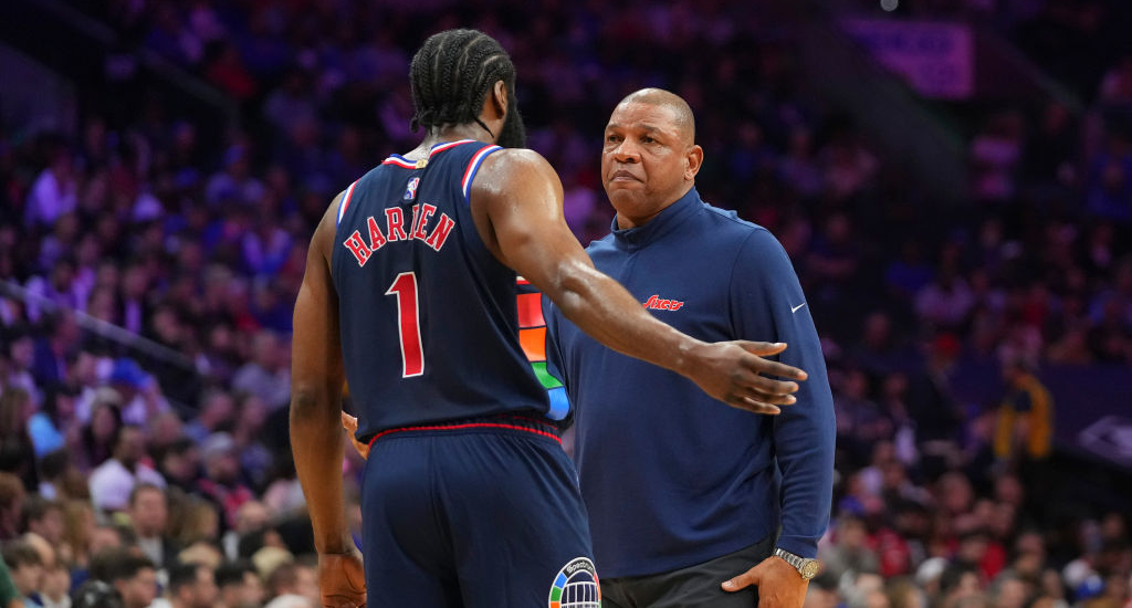 Doc Rivers called coach James Harden ‘difficult’