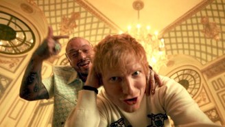 J Balvin And Ed Sheeran Party Hard And Jam Out In Their Videos For ‘Sigue’ And ‘Forever My Love’