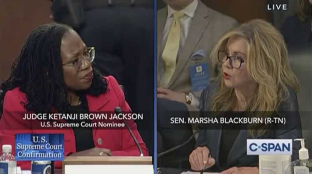 Marsha Blackburn a demandé à Ketanji Brown Jackson : Définir la « femme »